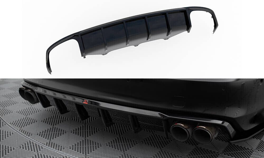 Audi S7 Heck Diffusor OO-OO Maxton Design 