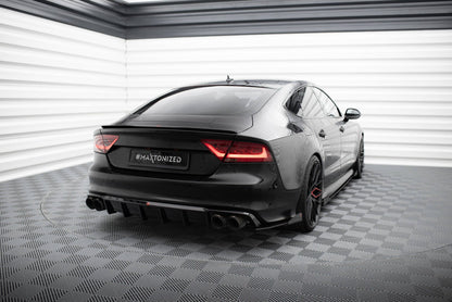 Audi S7 Heck Diffusor OO-OO Maxton Design 