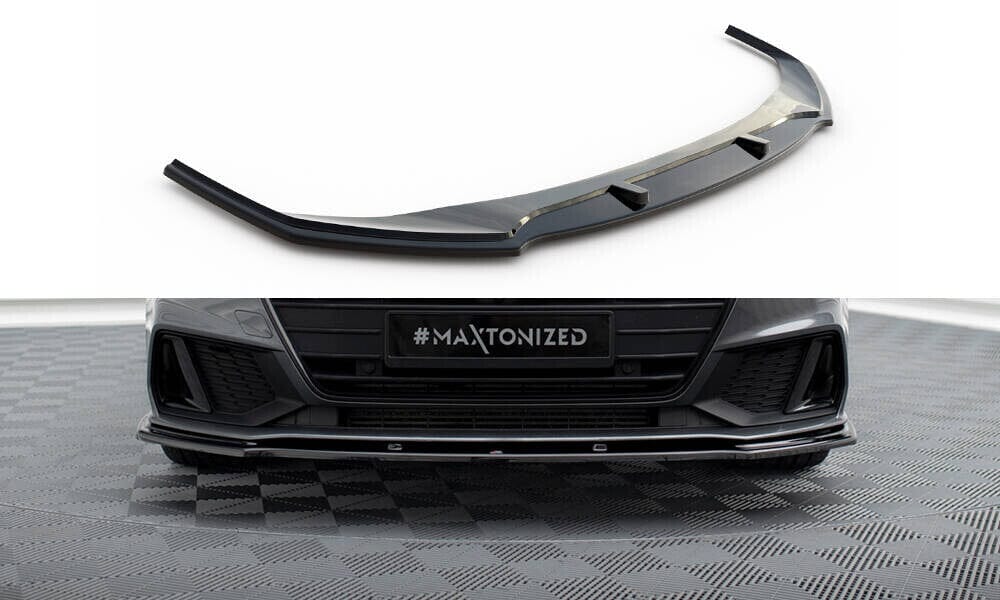 Audi S7 S-Line Frontspoiler - Frontlippe V.2 (DTC) Maxton Design 