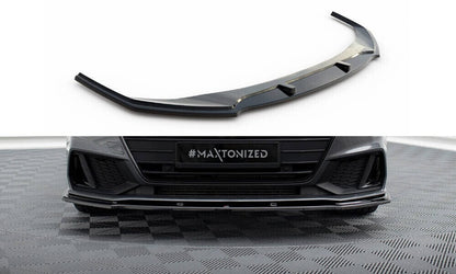 Audi S7 S-Line Frontspoiler - Frontlippe V.2 (DTC) Maxton Design 
