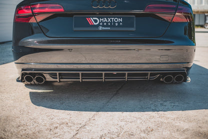 Audi S8 Facelift Heck Diffusor OO-OO Maxton Design 
