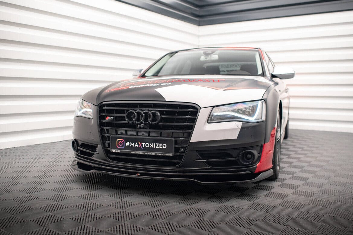 Audi S8 Frontspoiler - Frontlippe V.1 Maxton Design 
