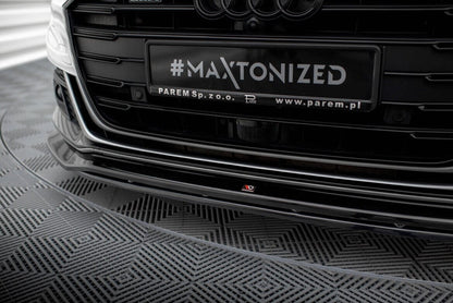 Audi S8 Frontspoiler - Frontlippe V.1 Maxton Design 