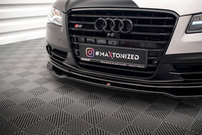 Audi S8 Frontspoiler - Frontlippe V.1 Maxton Design 