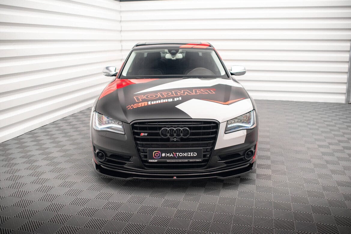Audi S8 Frontspoiler - Frontlippe V.1 Maxton Design 