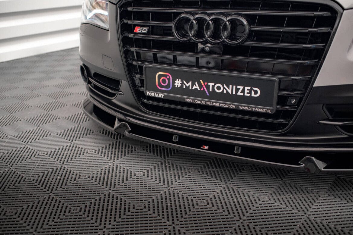 Audi S8 Frontspoiler - Frontlippe V.2 Maxton Design 