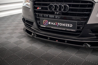 Audi S8 Frontspoiler - Frontlippe V.2 Maxton Design 