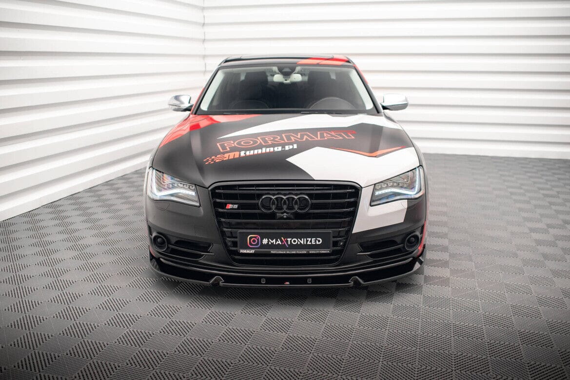 Audi S8 Frontspoiler - Frontlippe V.2 Maxton Design 
