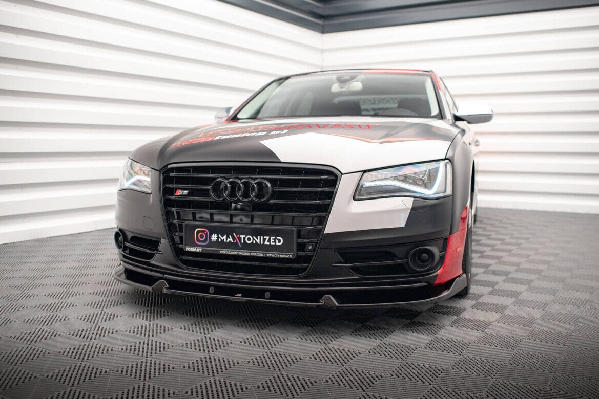 Audi S8 Frontspoiler - Frontlippe V.2 Maxton Design 