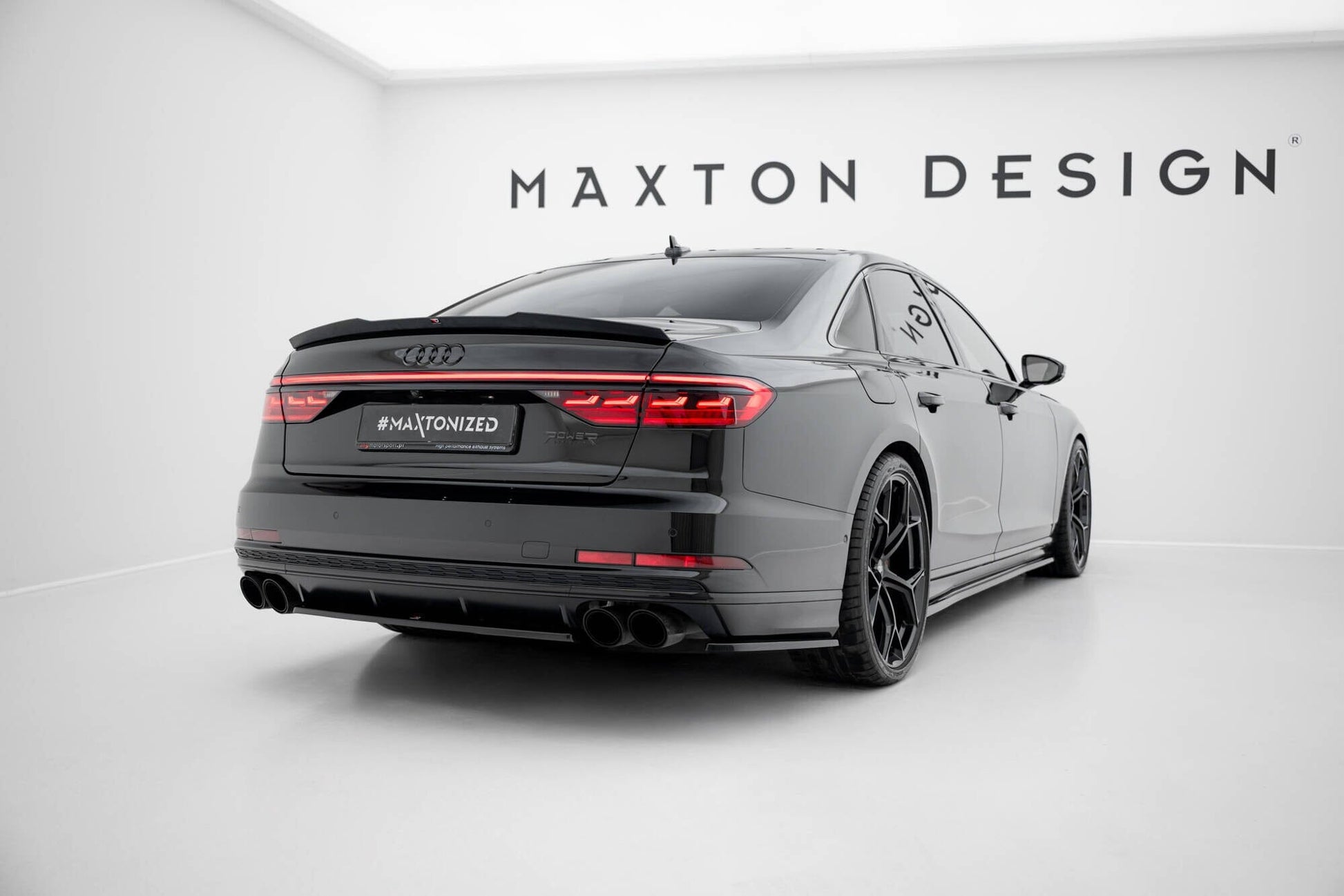 Audi S8 Heck Ansatz Maxton Design 