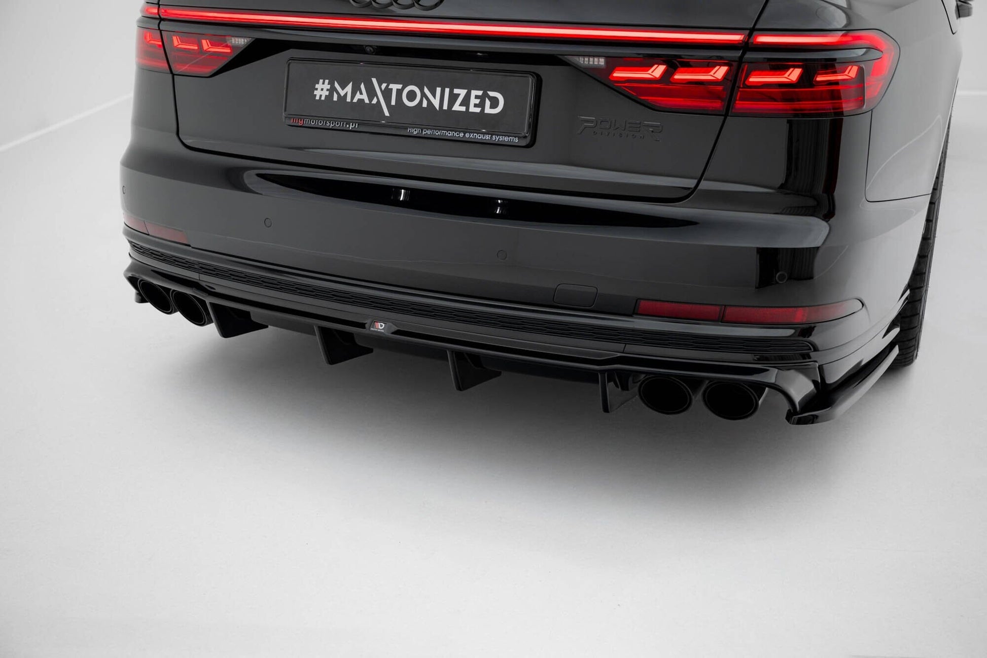 Audi S8 Heck Diffusor OO-OO Maxton Design 