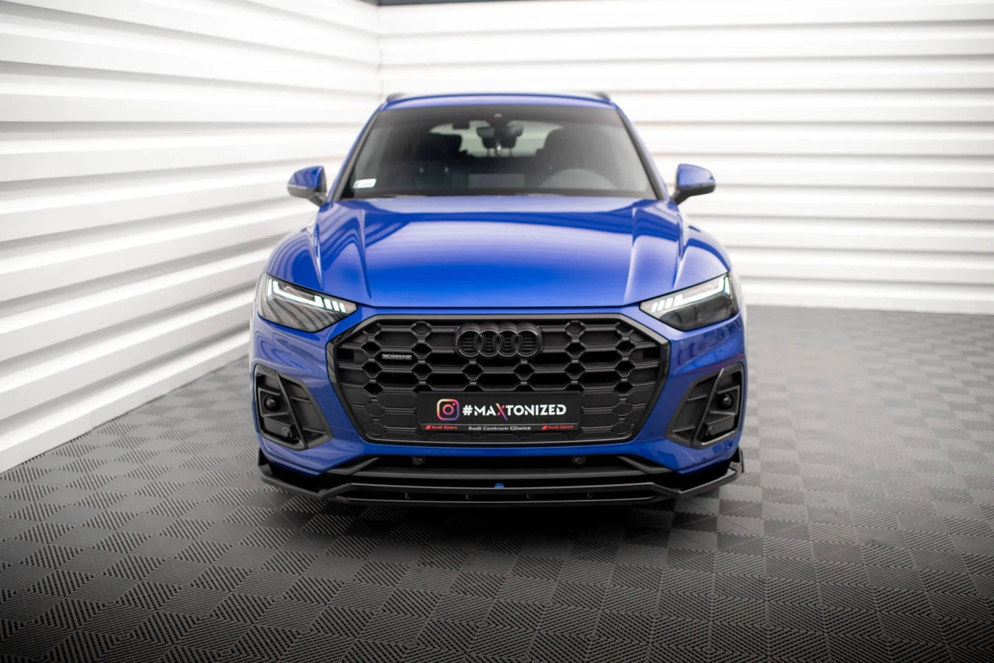 Audi SQ5 FY - Frontspoiler - Frontlippe V.1 Maxton Design 