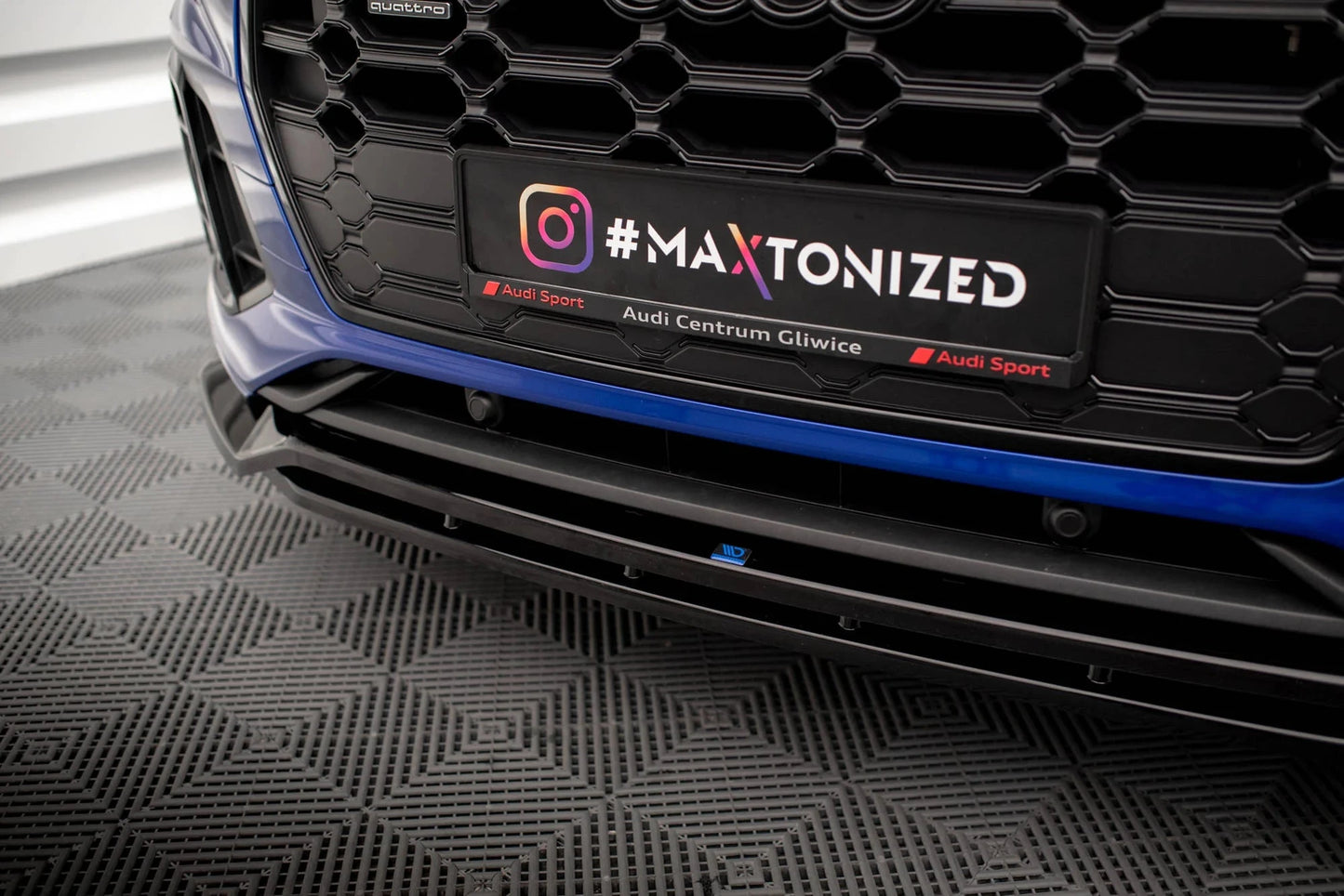 Audi SQ5 FY - Frontspoiler - Frontlippe V.1 Maxton Design 
