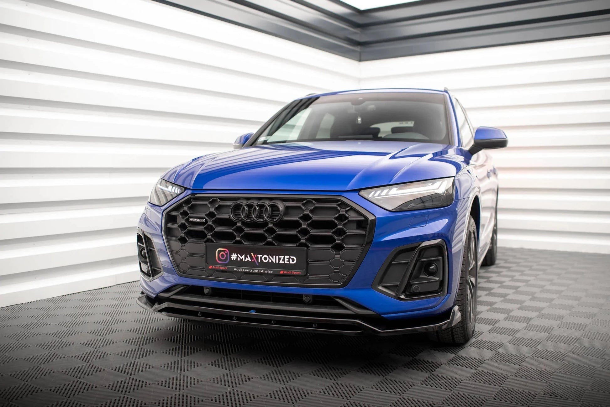 Audi SQ5 FY - Frontspoiler - Frontlippe V.1 Maxton Design 