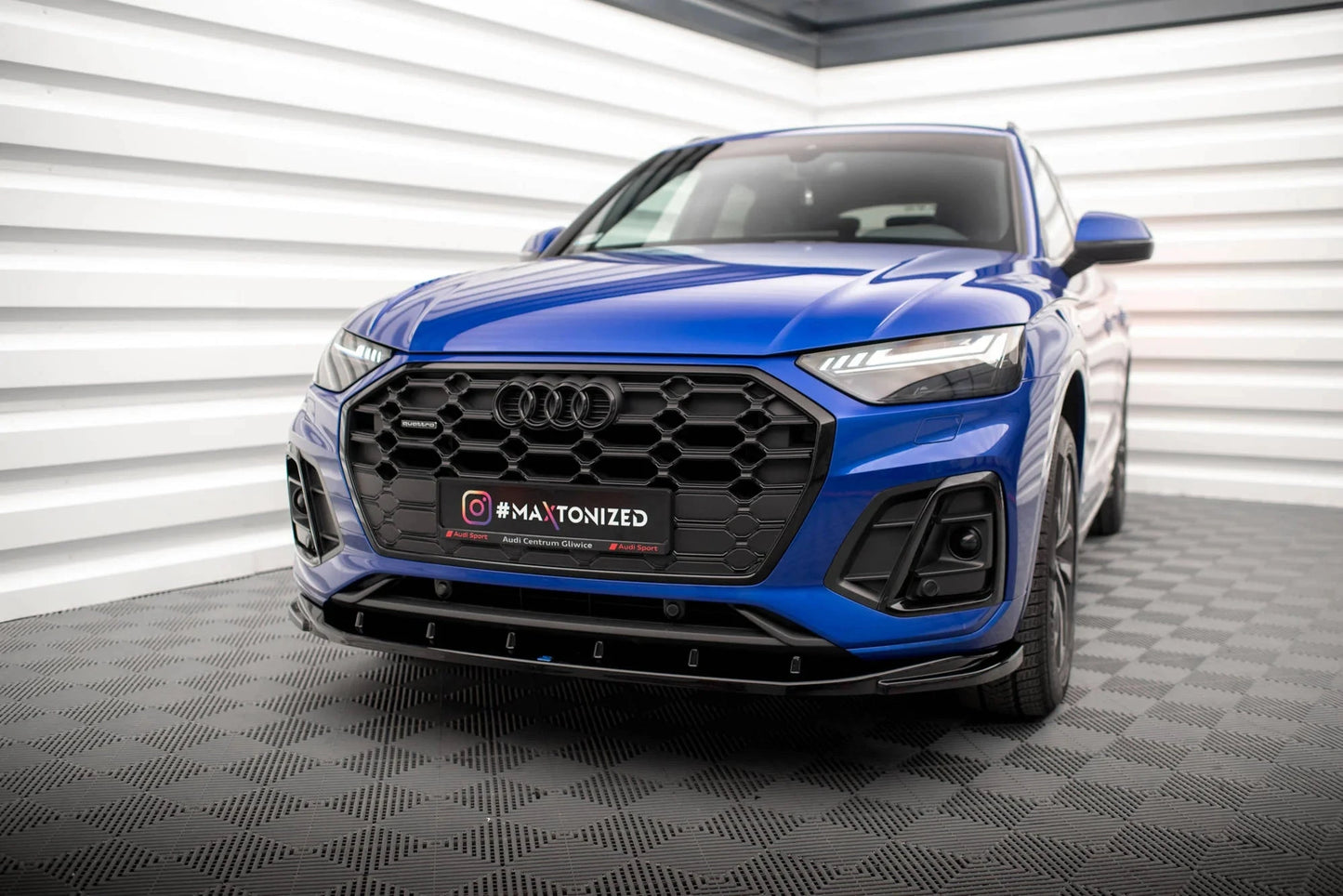 Audi SQ5 FY - Frontspoiler - Frontlippe V.2 Maxton Design 