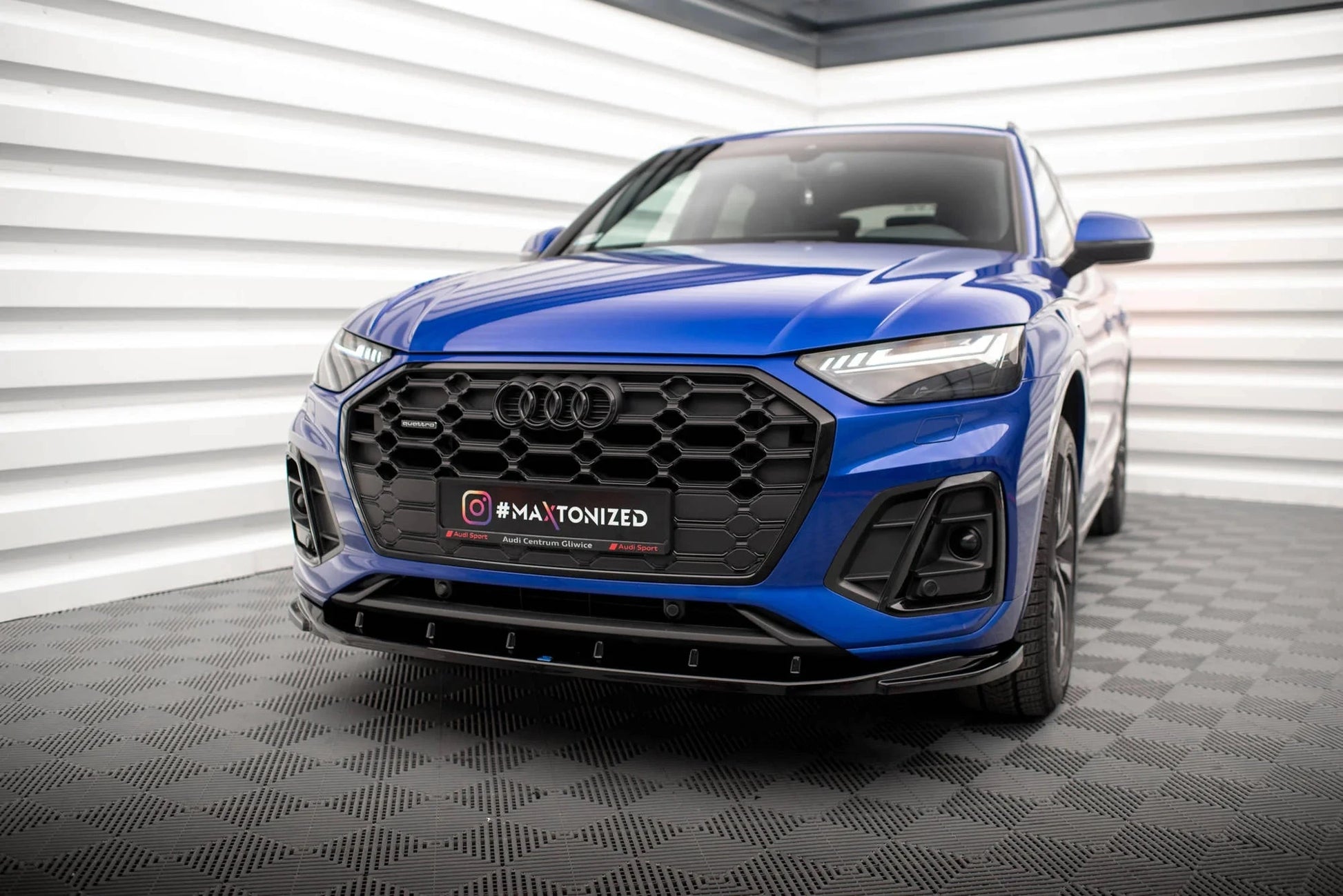 Audi SQ5 FY - Frontspoiler - Frontlippe V.2 Maxton Design 