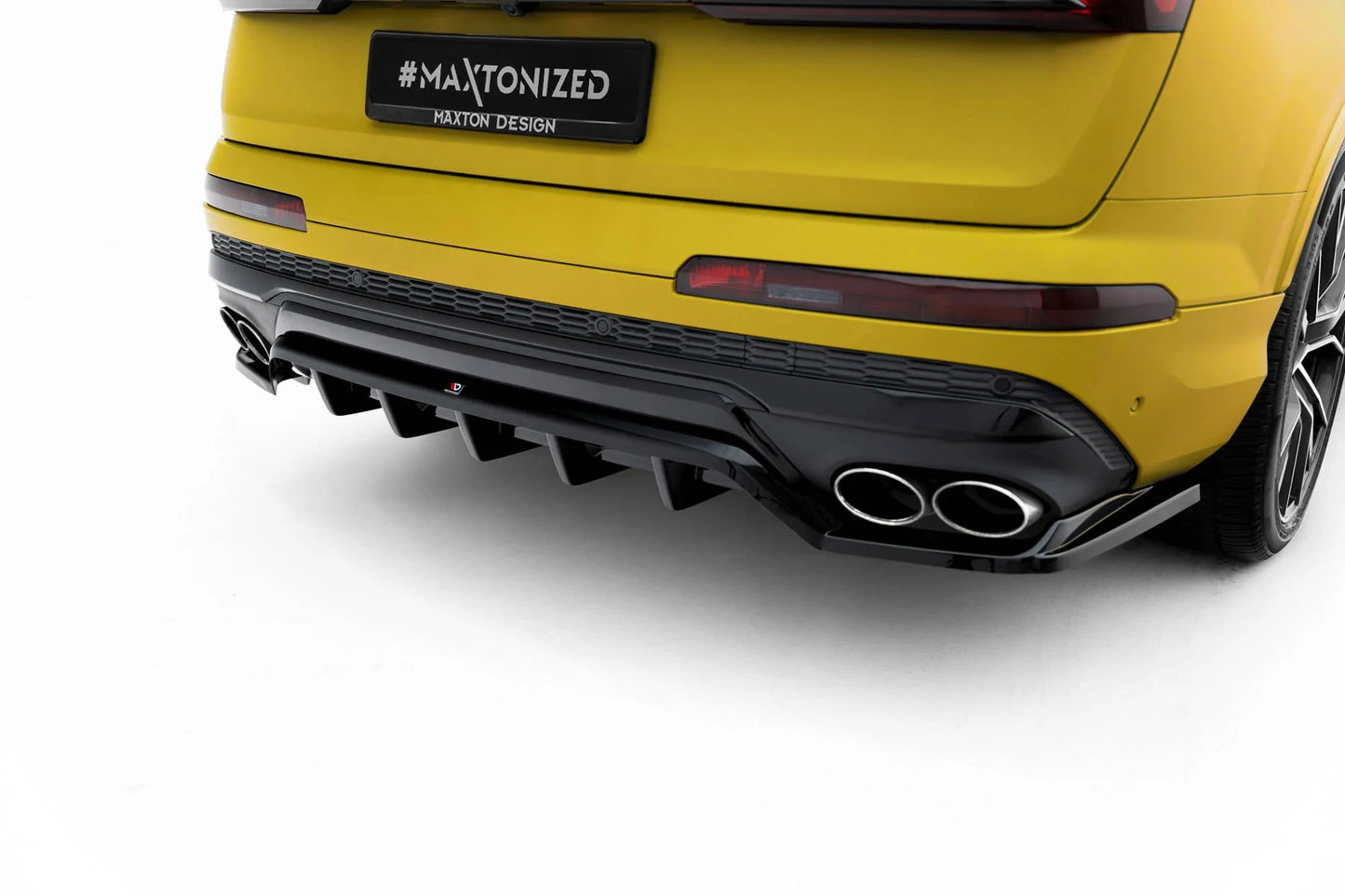 Audi SQ7 4M Facelift - Heck Ansatz Maxton Design 