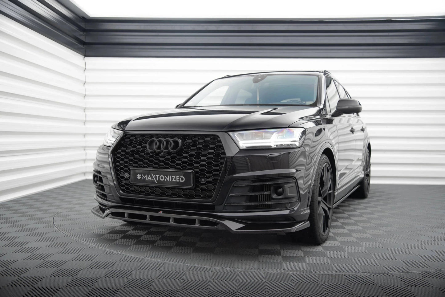 Audi SQ7 4M - Frontspoiler - Frontlippe V.2 Maxton Design 