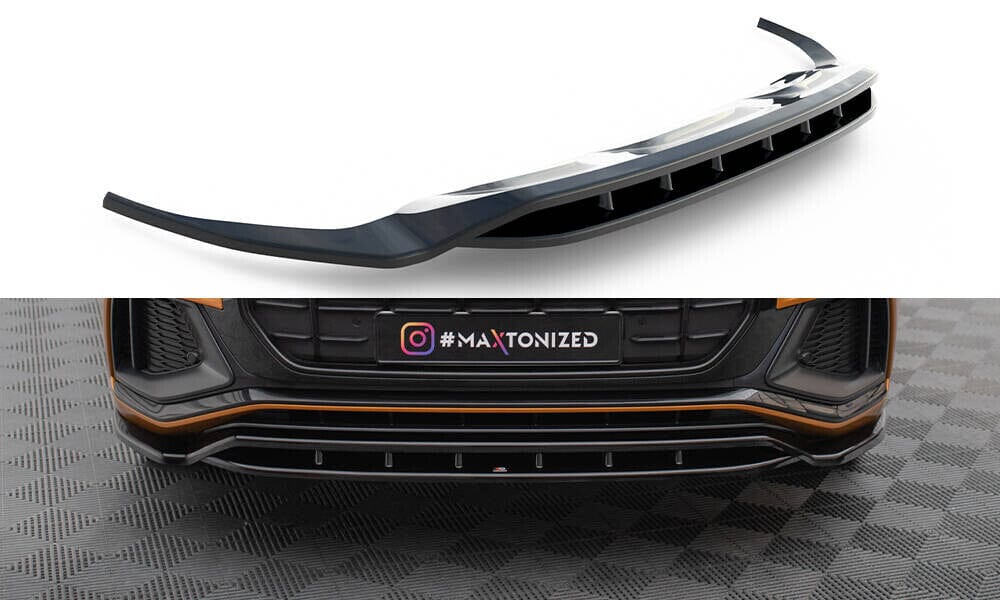 Audi SQ8 4M - Frontspoiler - Frontlippe V.1 (DTC) Maxton Design 
