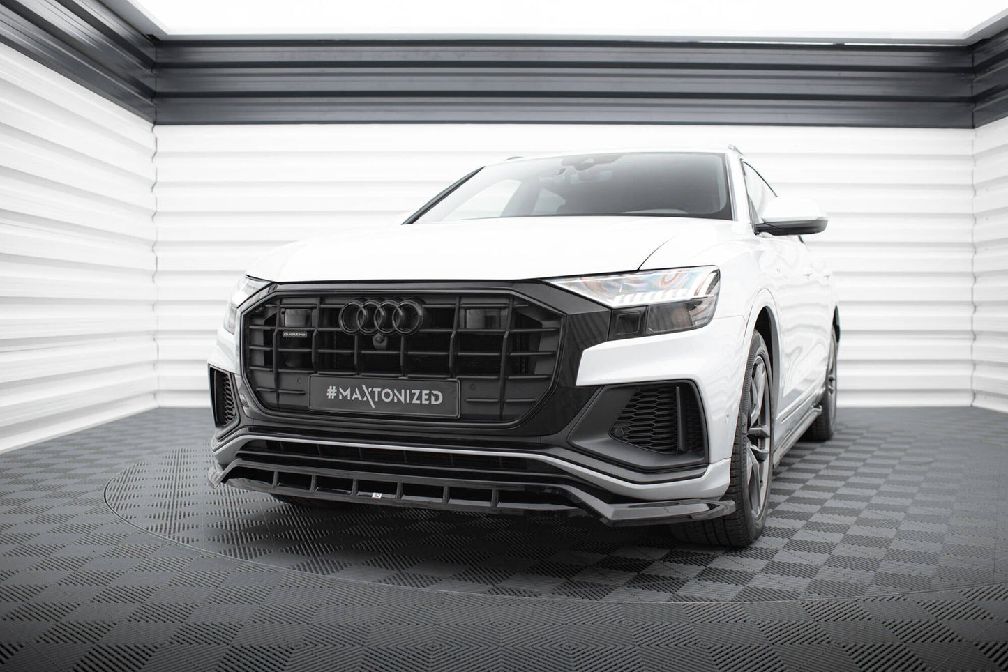 Audi SQ8 4M - Frontspoiler - Frontlippe V.2 Maxton Design 