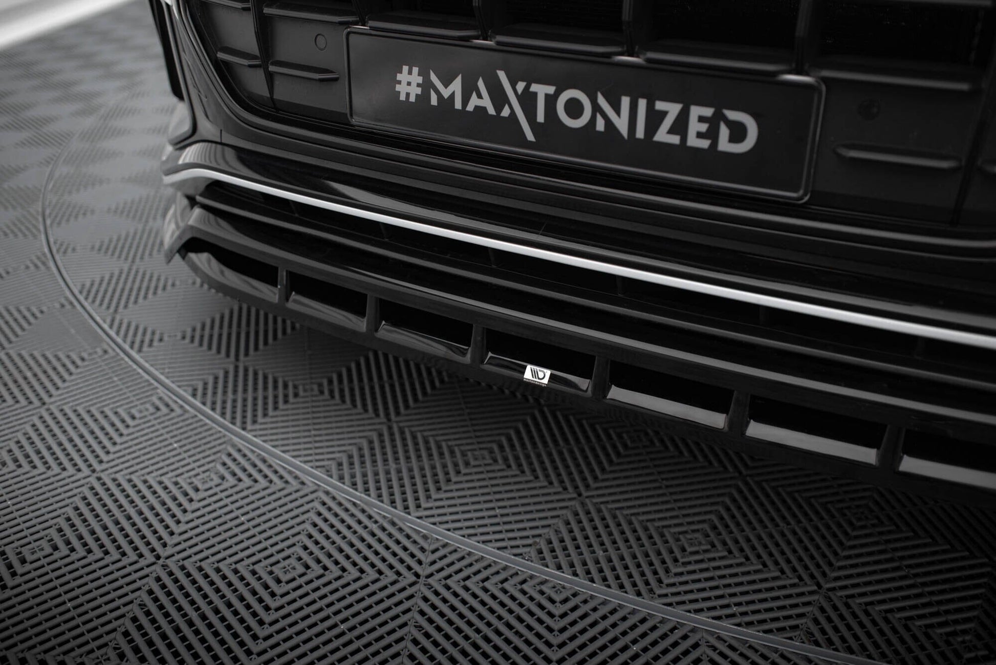 Audi SQ8 4M - Frontspoiler - Frontlippe V.2 Maxton Design 