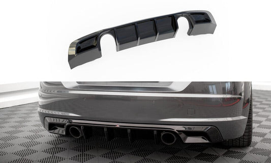 Audi TT 8S S-Line - Heck Diffusor Maxton Design 