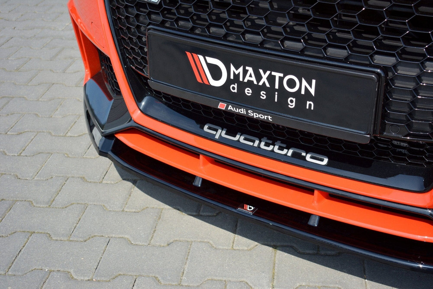 Audi TT RS 8S Frontspoiler - Frontlippe V.2 Maxton Design 