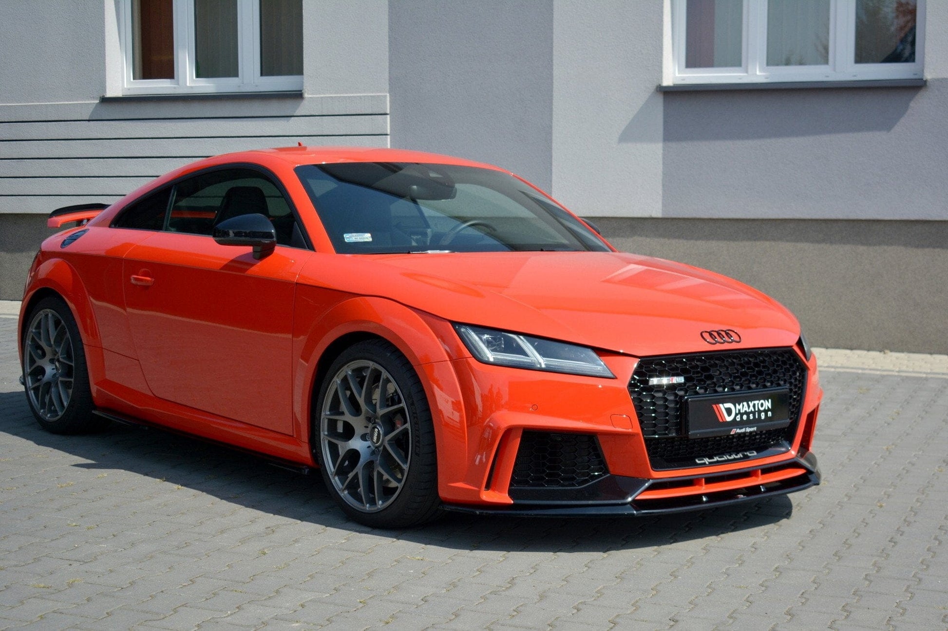 Audi TT RS 8S Frontspoiler - Frontlippe V.2 Maxton Design 