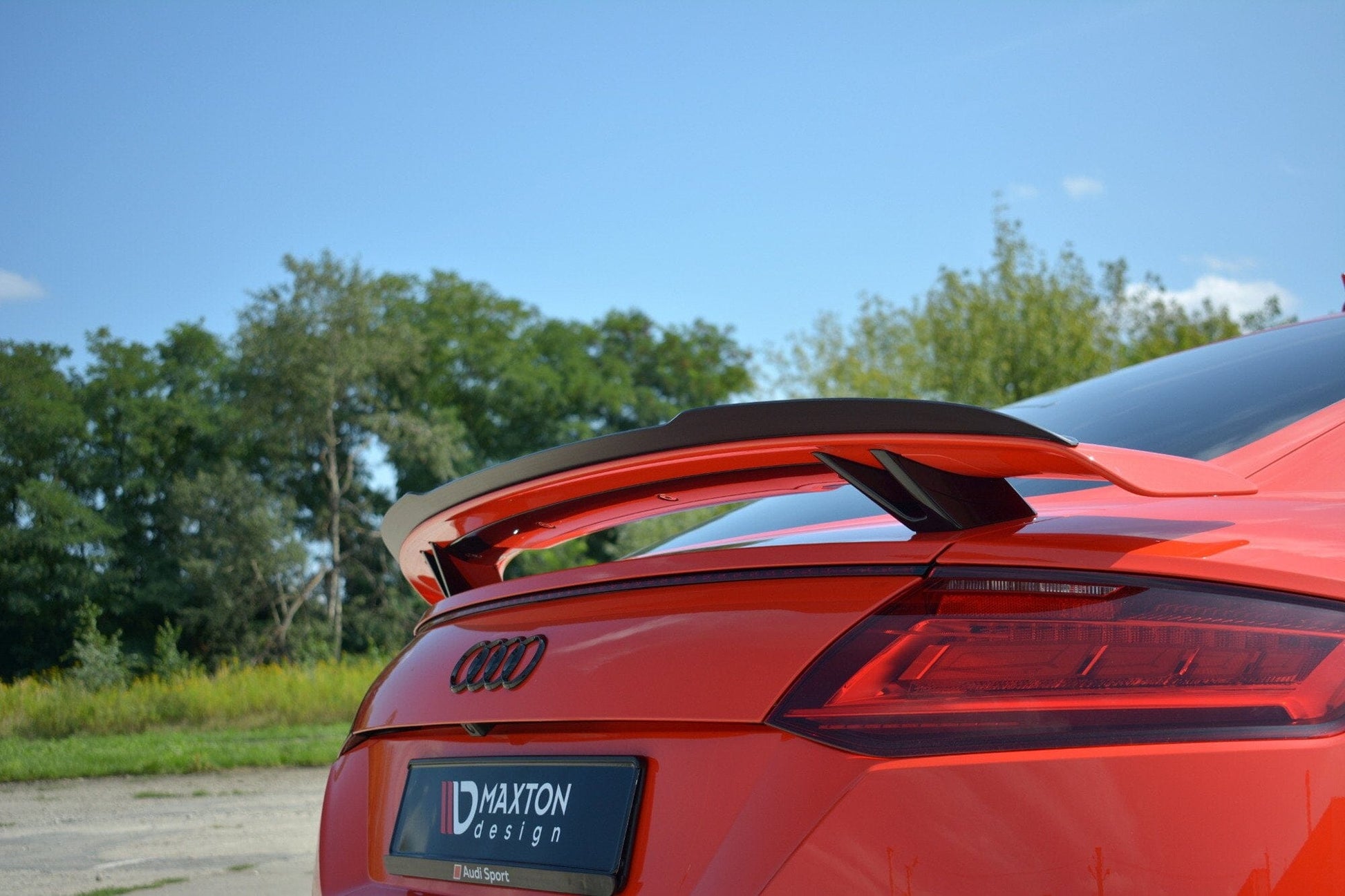 Audi TT RS 8S - Heck Spoiler Maxton Design 