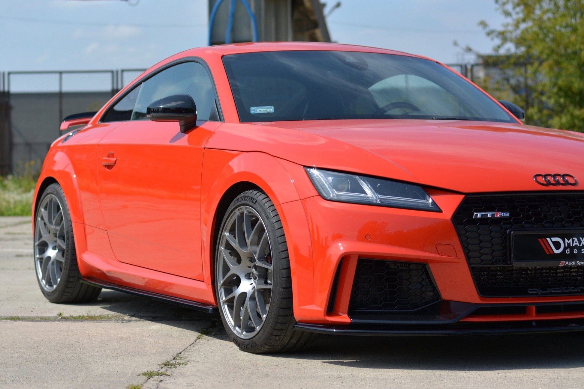 Audi TT RS 8S - Seitenschweller Maxton Design 