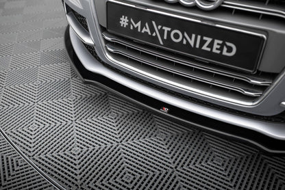 Audi TTS 8J Frontspoiler - Frontlippe V.1 Maxton Design 