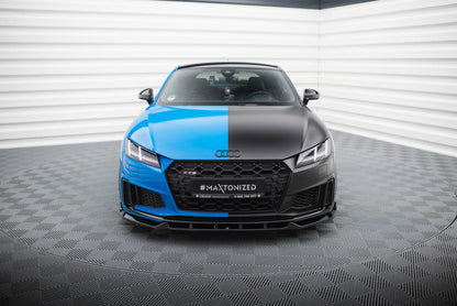Audi TTS 8S Facelift Frontspoiler - Frontlippe V.1 Maxton Design 