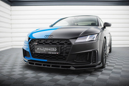 Audi TTS 8S Facelift Frontspoiler - Frontlippe V.1 Maxton Design 