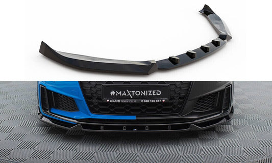 Audi TTS 8S Facelift Frontspoiler - Frontlippe V.1 Maxton Design 