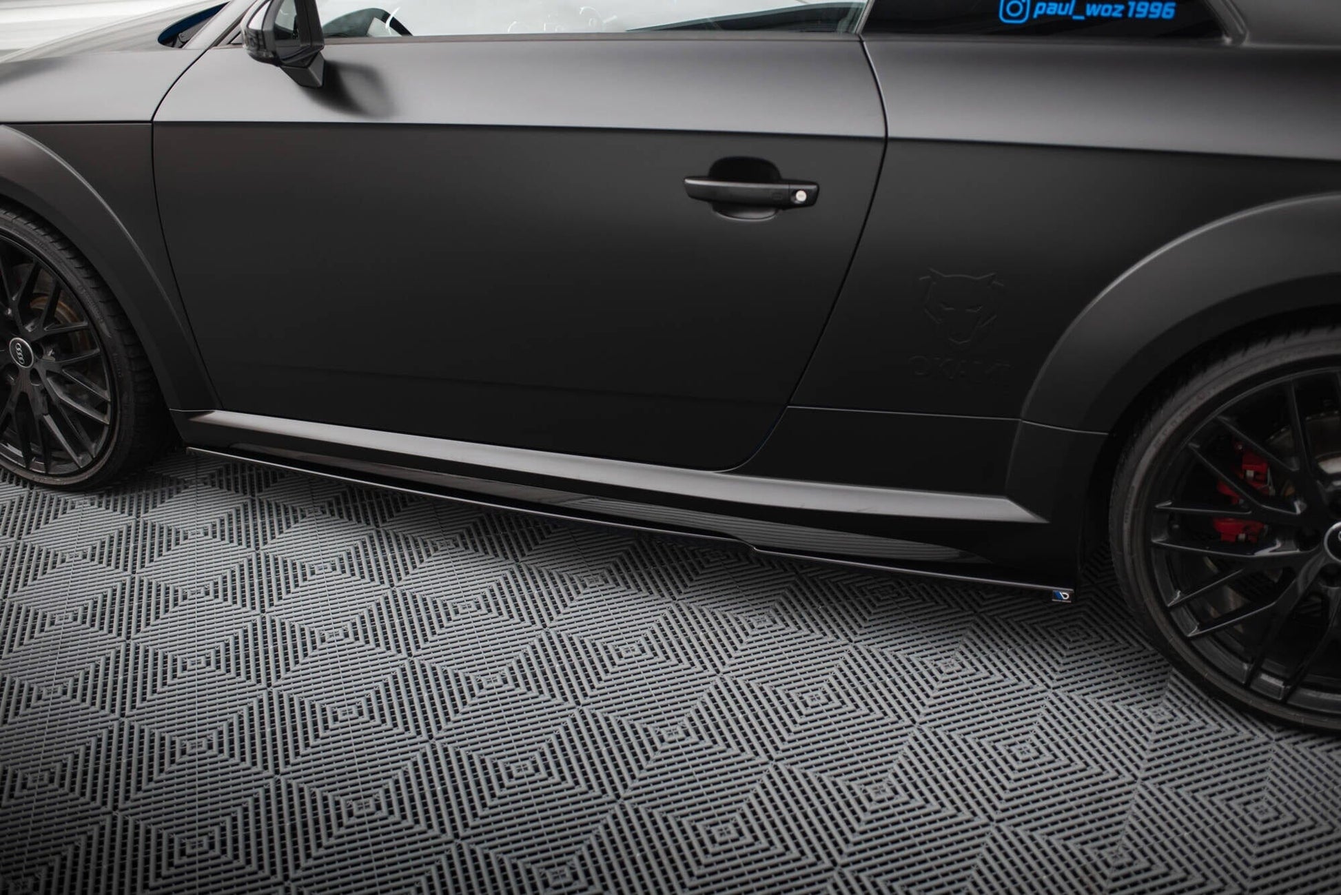 Audi TTS 8S Facelift - Seitenschweller Maxton Design 