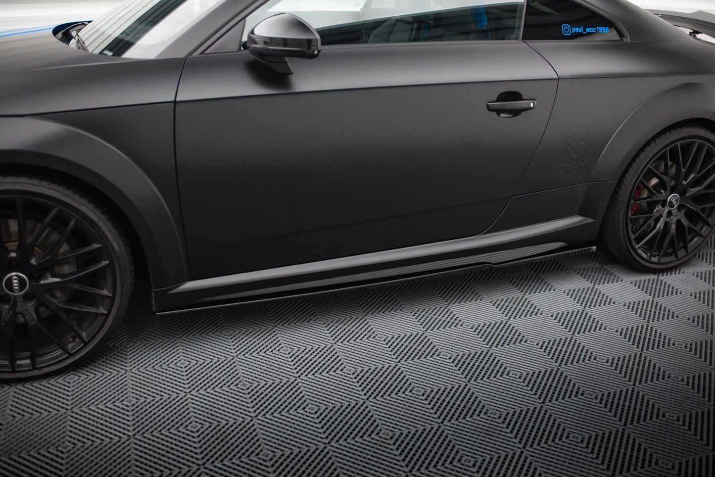 Audi TTS 8S Facelift - Seitenschweller Maxton Design 