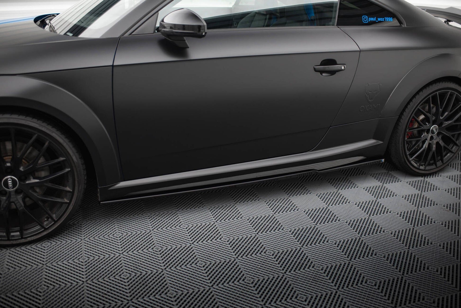 Audi TTS 8S Facelift - Seitenschweller Maxton Design 