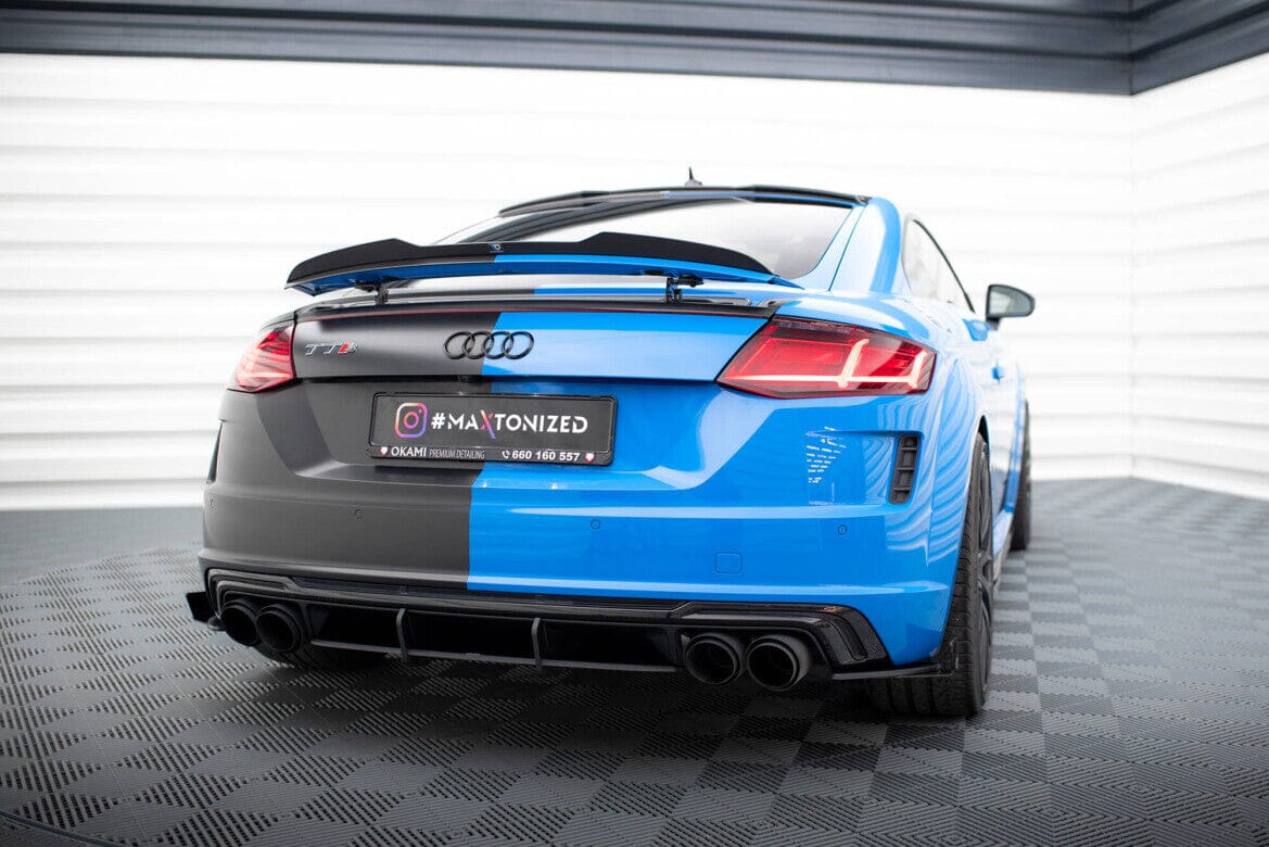 Audi TTS 8S Facelift Street Pro Heckschürze Maxton Design 