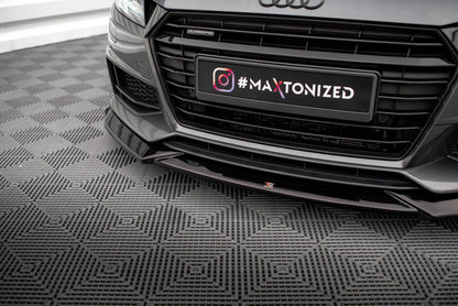 Audi TTS 8S Frontspoiler - Frontlippe V.1 Maxton Design 