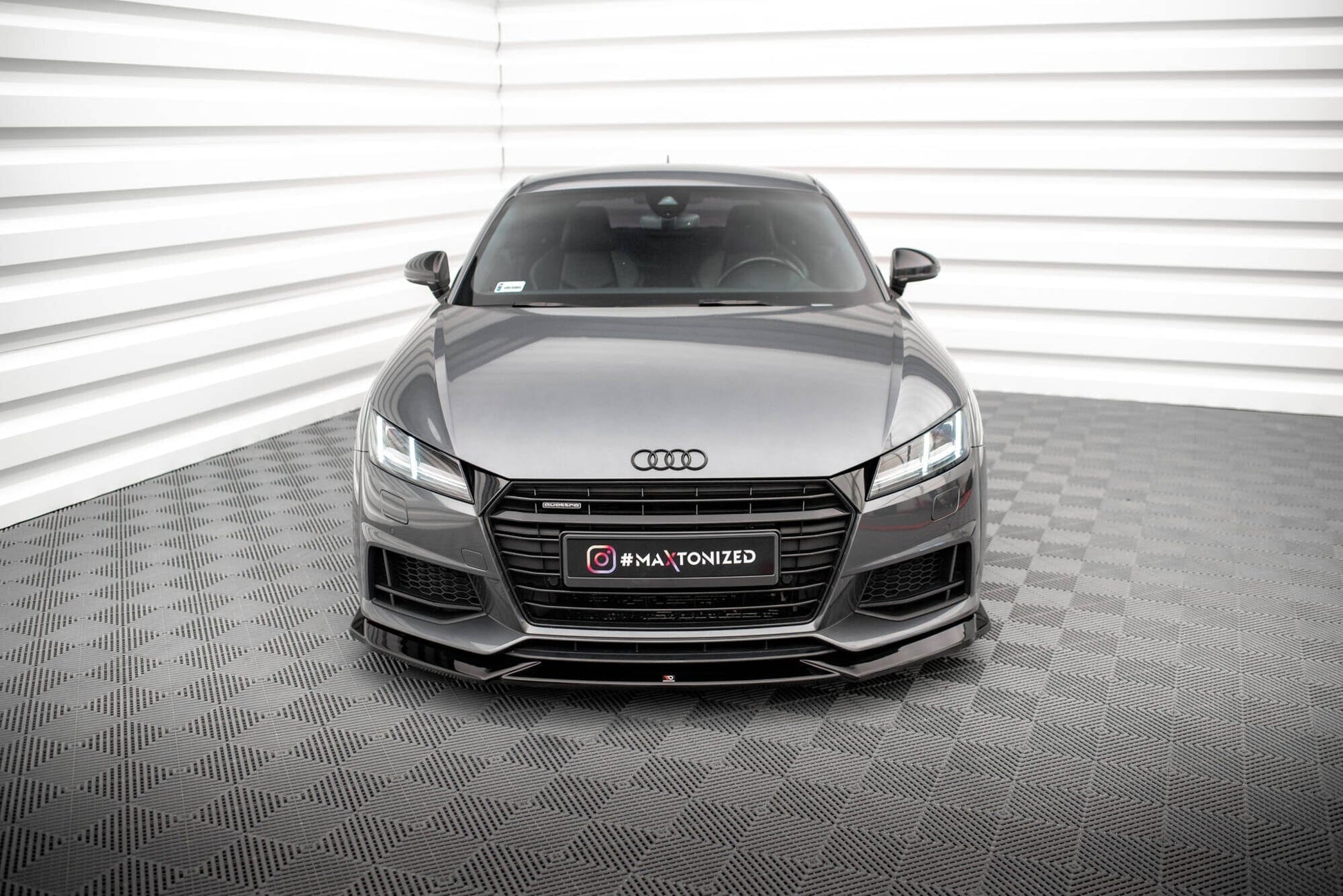 Audi TTS 8S Frontspoiler - Frontlippe V.1 Maxton Design 