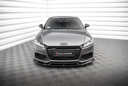 Audi TTS 8S Frontspoiler - Frontlippe V.1 Maxton Design 