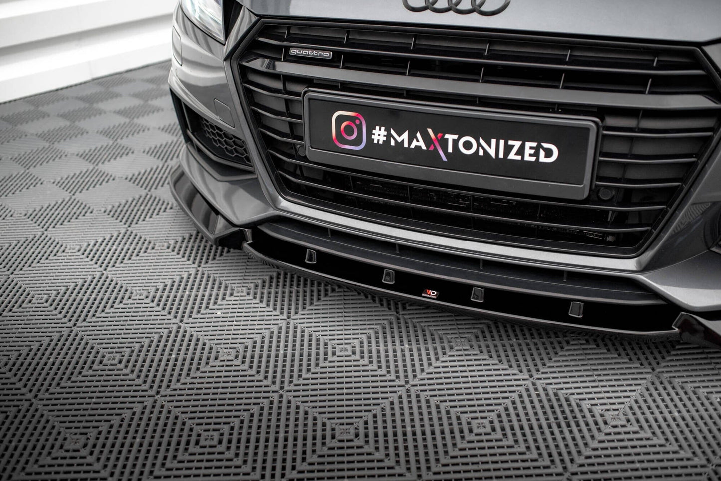 Audi TTS 8S Frontspoiler - Frontlippe V.2 Maxton Design 