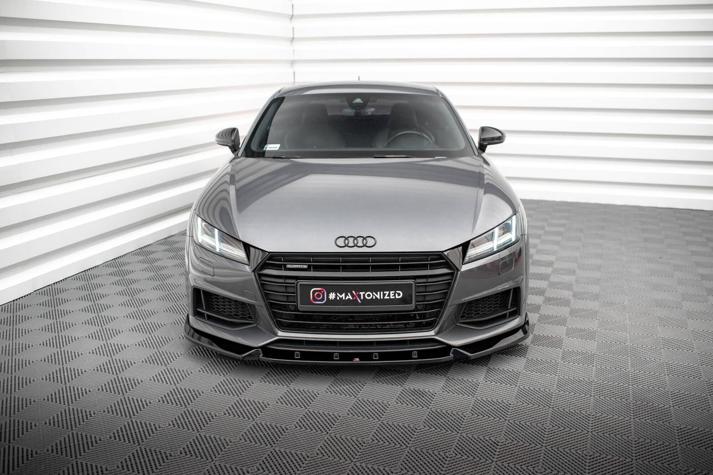 Audi TTS 8S Frontspoiler - Frontlippe V.2 Maxton Design 