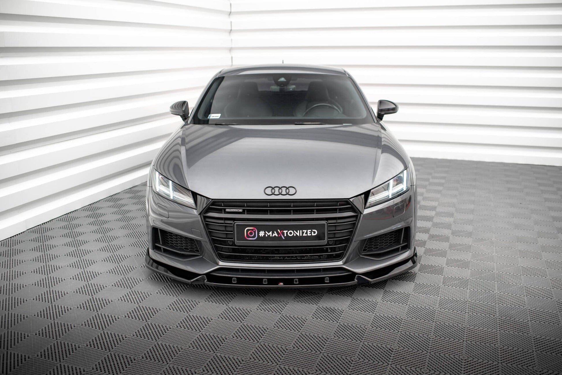 Audi TTS 8S Frontspoiler - Frontlippe V.2 Maxton Design 