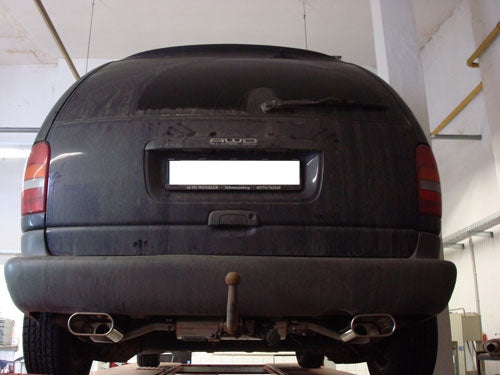 Chrysler Voyager 2 - Fox Duplex Performance Auspuff Quer