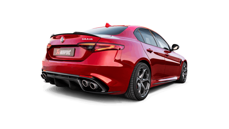 ALFA ROMEO GIULIA QUADRIFOGLIO - AKRAPOVIC DUPLEX SPORTAUSPUFF ANLAGE