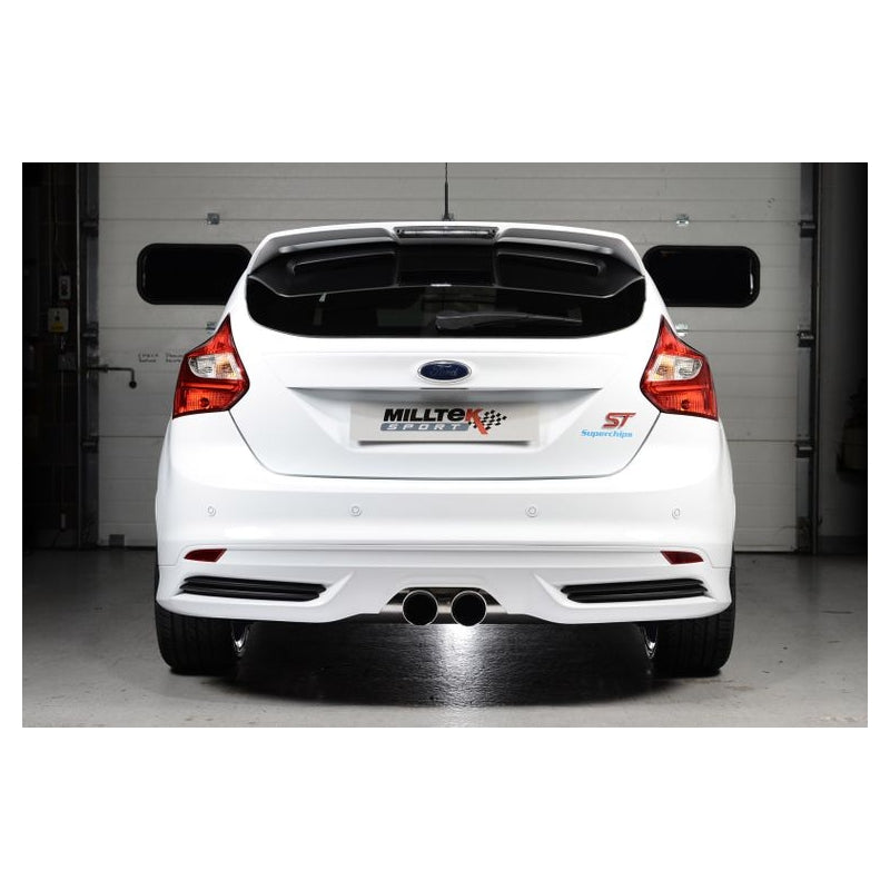 Ford Focus ST - Milltek Ø 76mm Auspuffanlage ab Katalysator