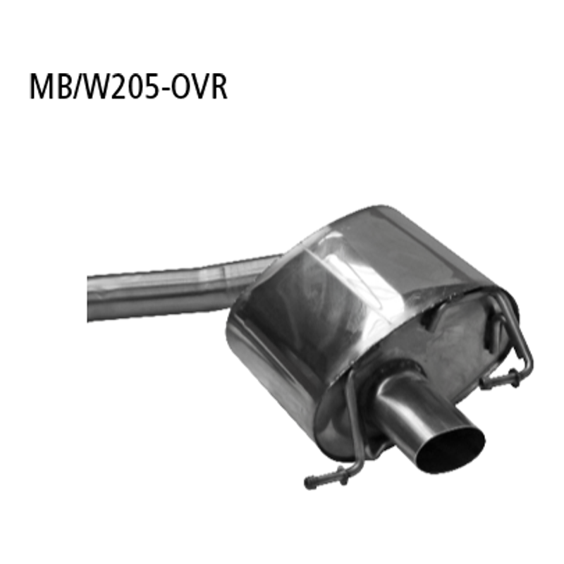 Mercedes C-Klasse - Bastuck Duplex Performance Auspuff Anlage ab OPF V.1 - Bild 2