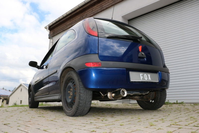 Opel Corsa C - Fox Performance Auspuff
