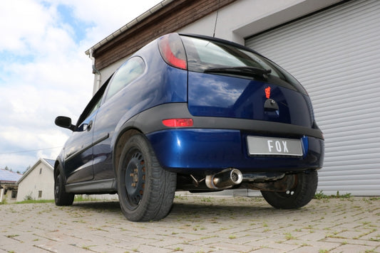 Opel Corsa C - Fox Performance Auspuff